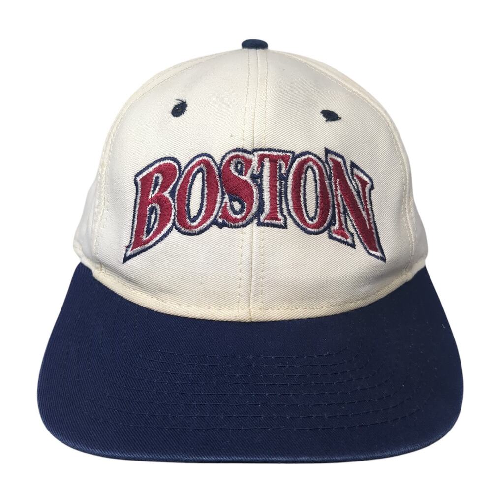 Boston Snapback Hat Multi One Size Adjustable Embroidered Colorblock